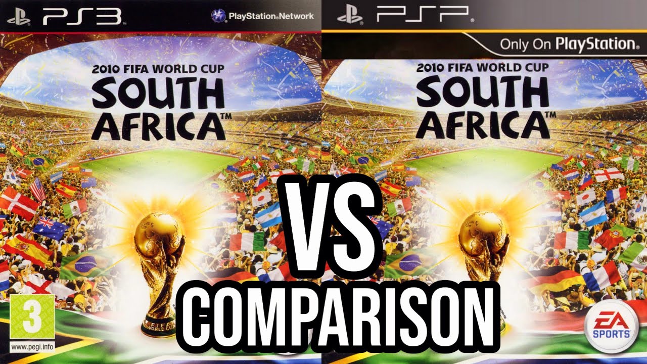 FIFA World Cup 2010 PS3 Vs PSP