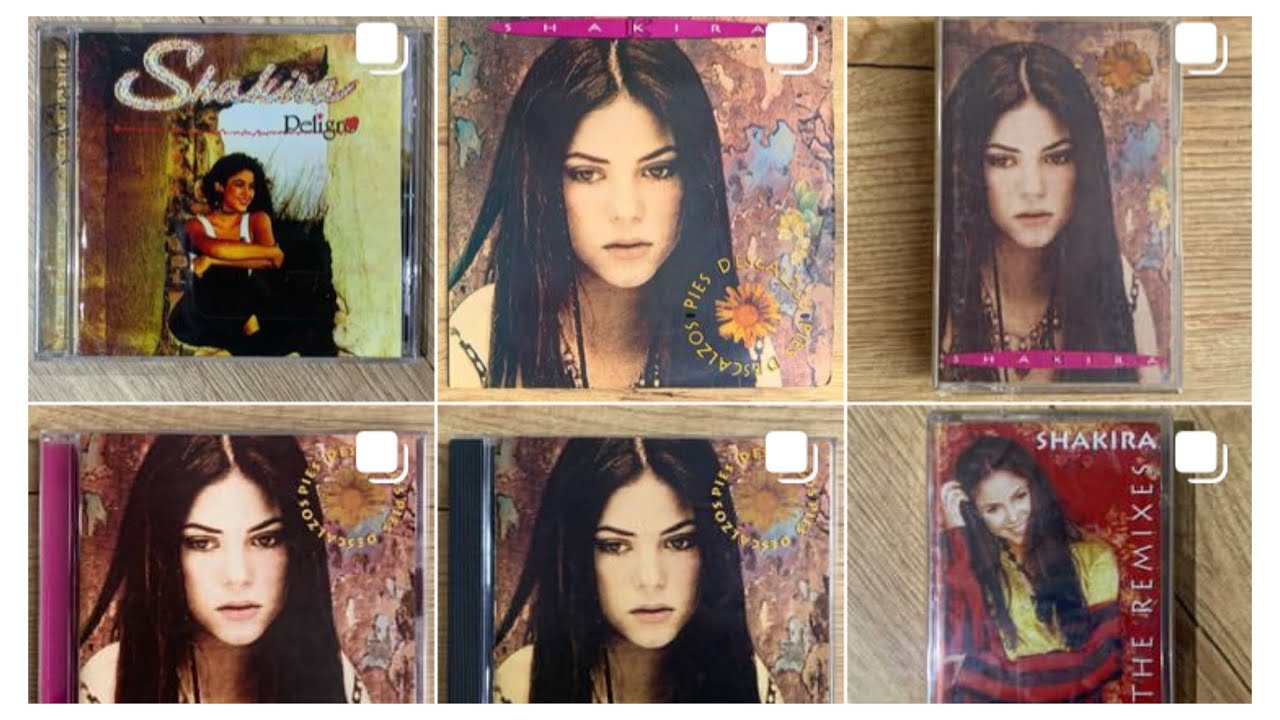 Mi Colección De Shakira de 1991 ~ 1997 [ Cassettes, Cds & Vinilos ]