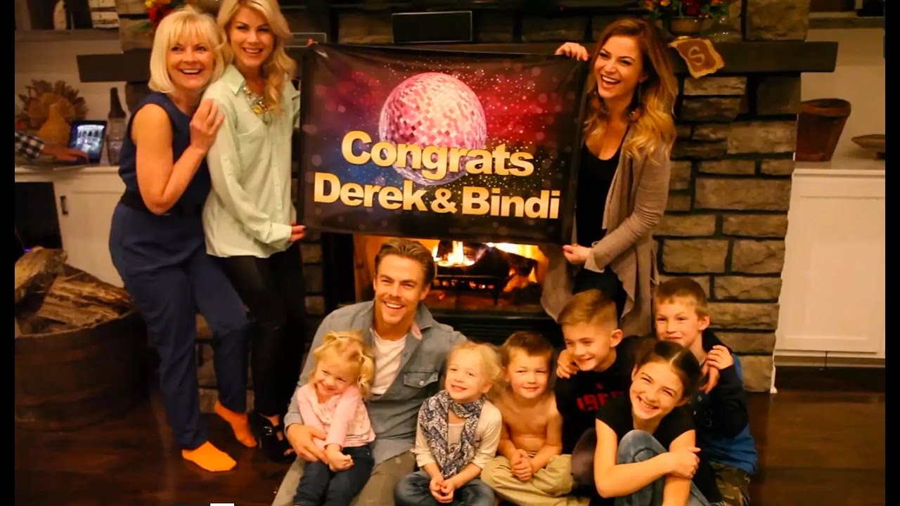 Part 3 - TBT  Family Celebration of Derek Hough & Bindi Irwin's win on DWTS
