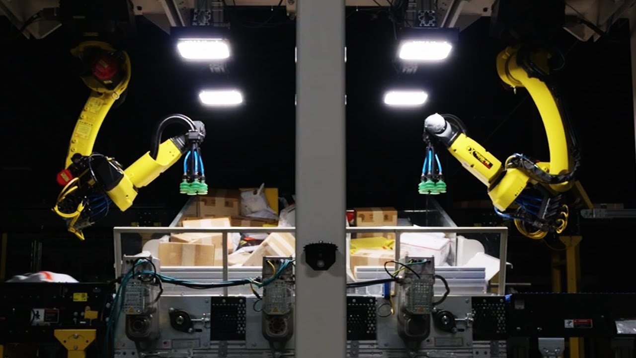 Robotic Singulation and Induction - FORTNA Dual 6-Axis