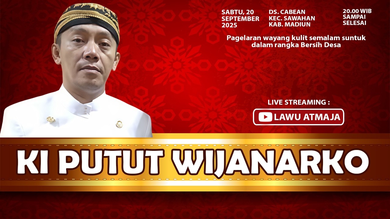 WAYANG KULIT KI PUTUT WIJANARKO 