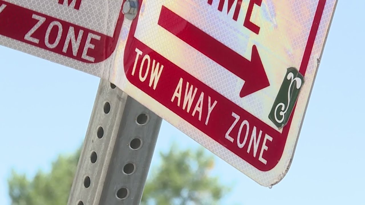 Cars towed without notice