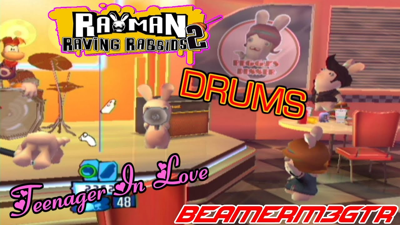 Rayman Raving Rabbids 2 - Teenager In Love [Drums]