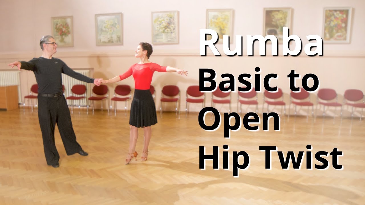 Rumba Basic to Open Hip Twist | Latin Dance Routine and Figures