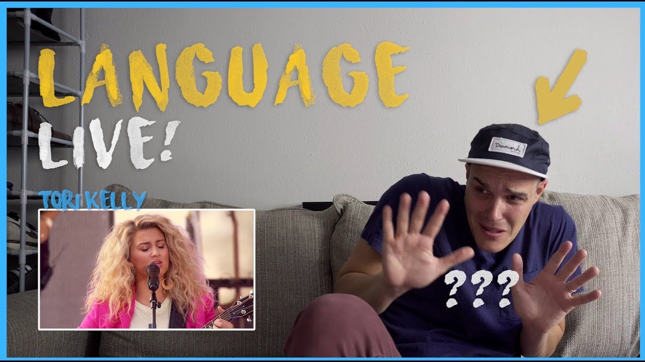 REACTION: LANGUAGE - Tori Kelly LIVE