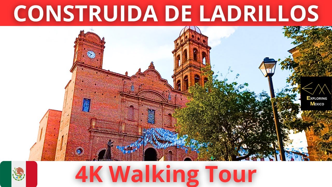 TAPALPA IGLESIA Nuestra Sra. de Guadalupe 4K Walking Tour | Jalisco 🇲🇽