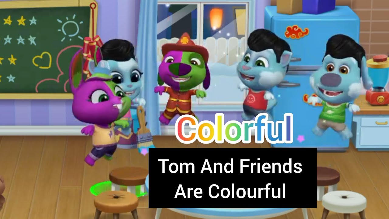 Tom and Friends Colour Colour All Tom Friend Clourful Best Game 