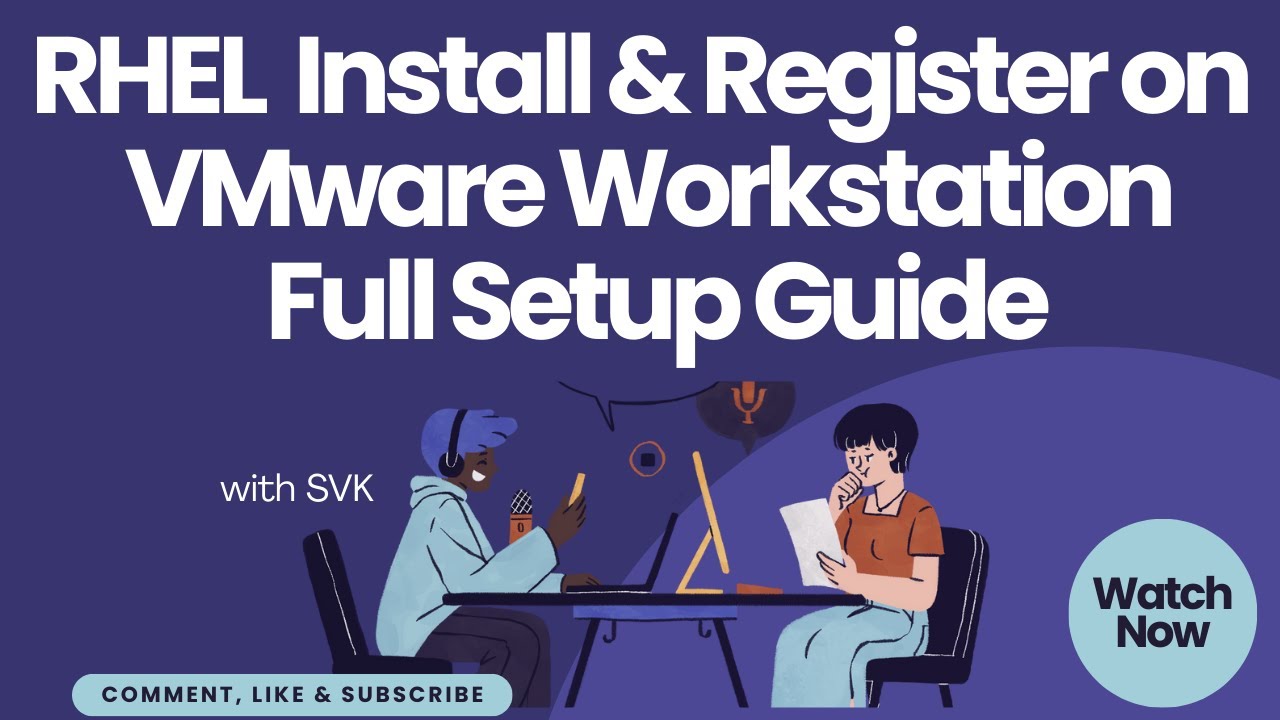 Red Hat Enterprise Linux (RHEL) Install & Register on VMware Workstation | Full Setup Guide