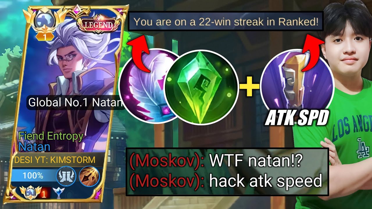 WHEN GLOBAL NATAN ABUSE GOLDEN STAFF AGAIN ( Auto Winstreak )🔥