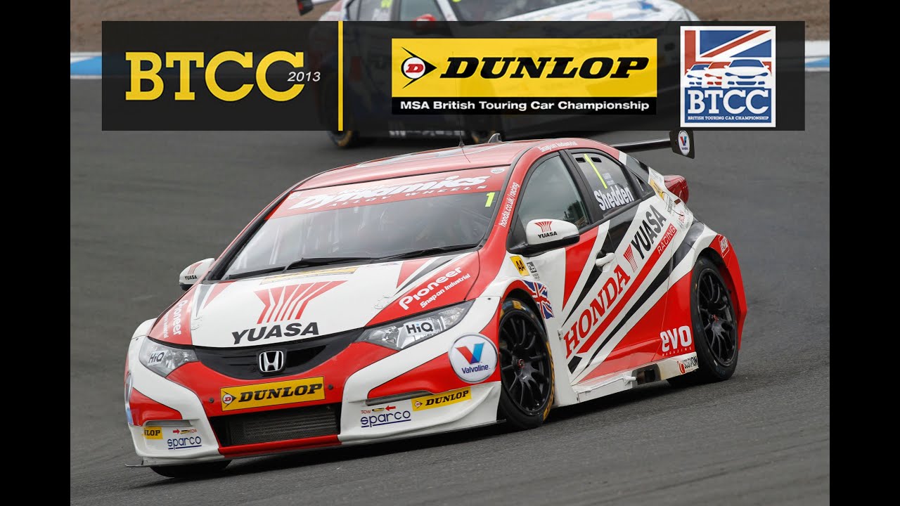 Shedden on the limit at Knockhill | BTCC 2013