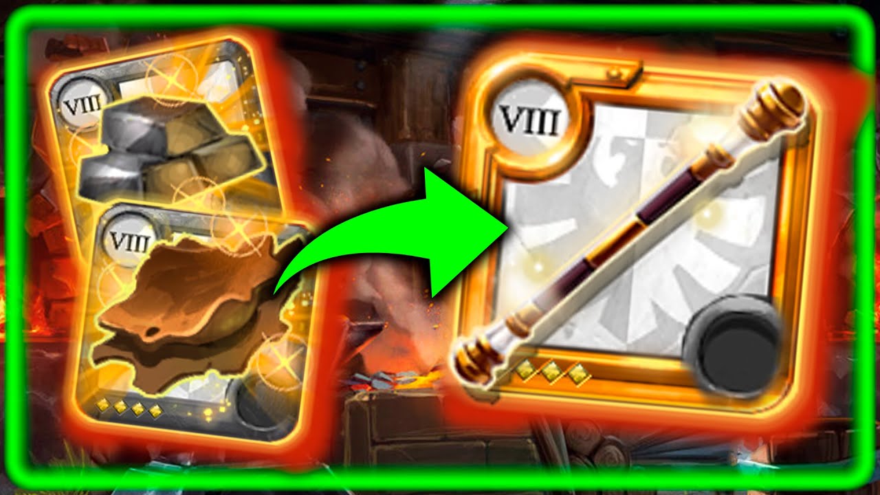 Gu&iacute;a COMPLETA de CRAFTEO - Albion Online. ⚒️🧐