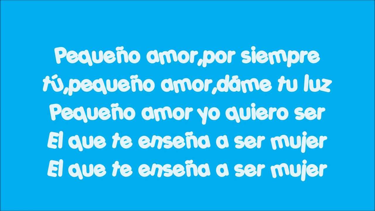 Chiquititas 2000-Pequeño Amor-TESTO