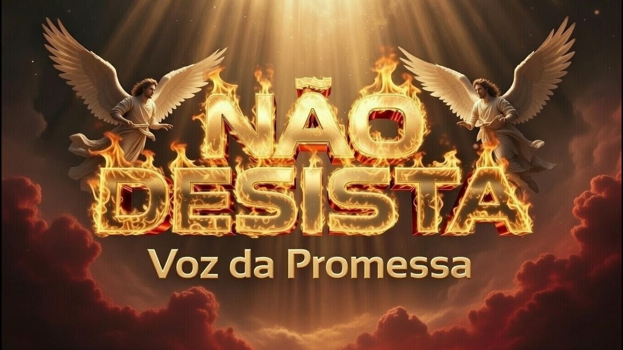 NÃO DESISTA... 🙏 Música Gospel que vai Fortalecer sua Fé | Voz da Promessa 🔥 🔥