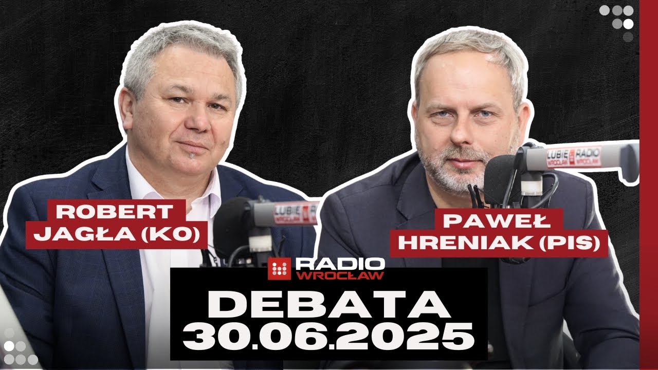 Debata parlamentarna Radia Wrocław: Robert Jagła (KO), Paweł Hreniak (PiS)