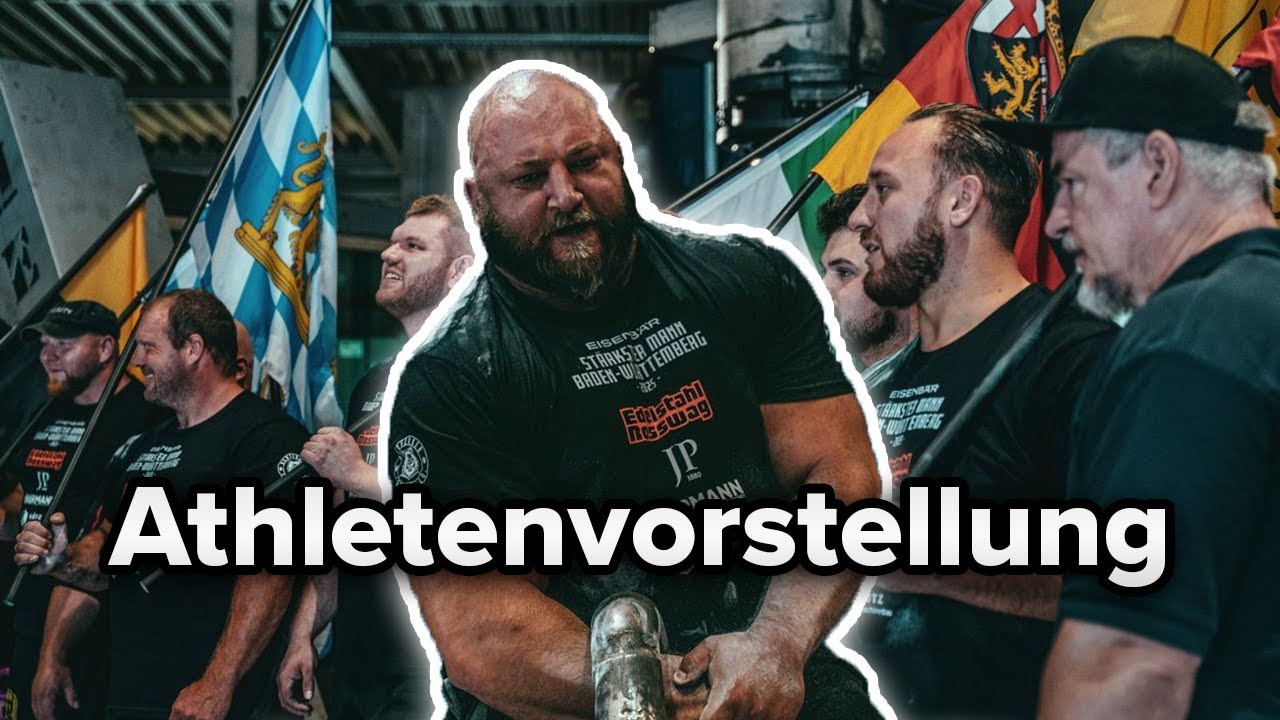 St&auml;rkster Mann Deutschlands 2025 &ndash; Athletenvorstellung