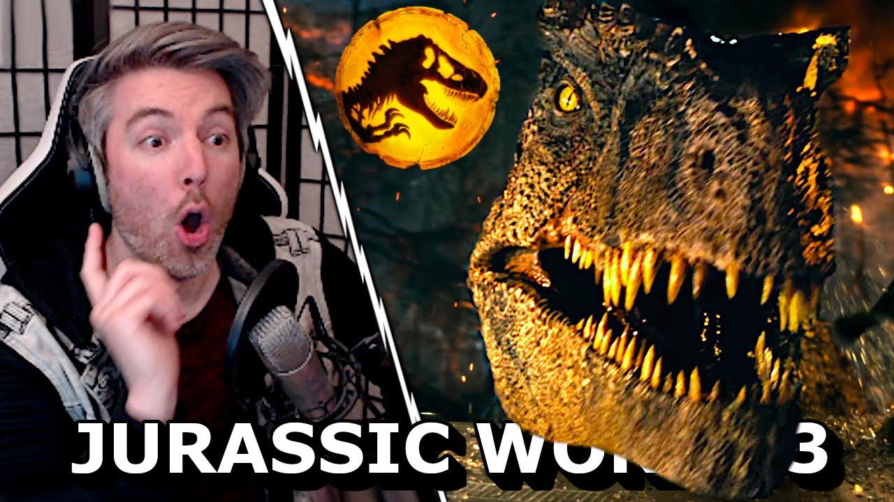 Tickno REAGIERT auf den 2 TRAILER von JURASSIC WORLD 3 DOMINION auf DEUTSCH | JW