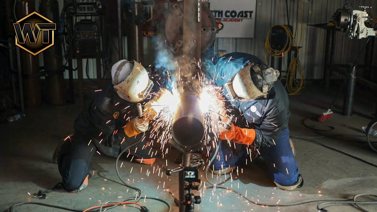 Stick Welding Thin Wall Pipe with @Fieldres and @cheshamwelding