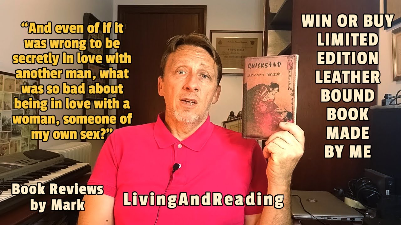 Quicksand by Junichiro Tanizaki Review and Short Summary Plus Win or Buy Leather Covered Book