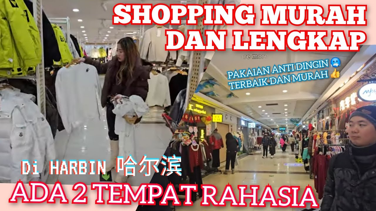 🛍 SUPER CHEAP Shopping in Harbin - 2 Secret Places You Must Know!!