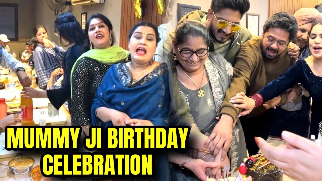 MUMMY BIRTHDAY CELEBRATION PARTY #mrmrsdevgan #devmindo