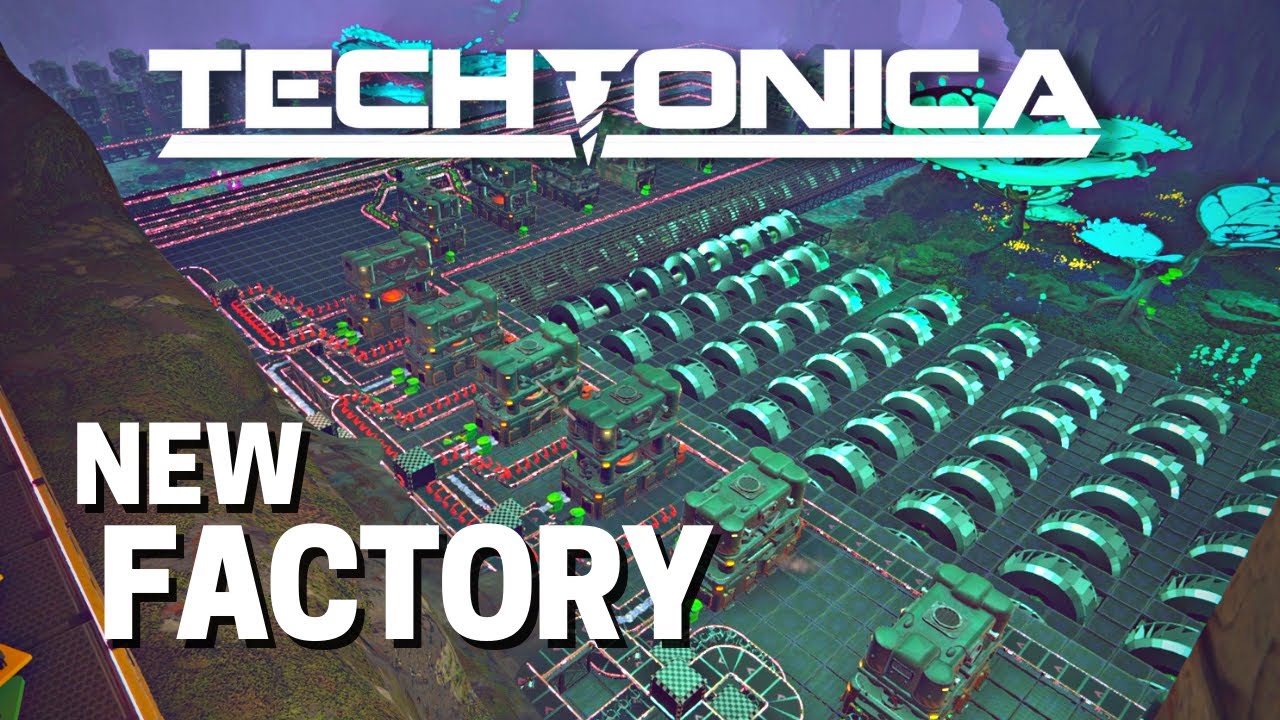 Building A Factory In The DEPTHS Of Calyx! Techtonica Free Demo [E1]
