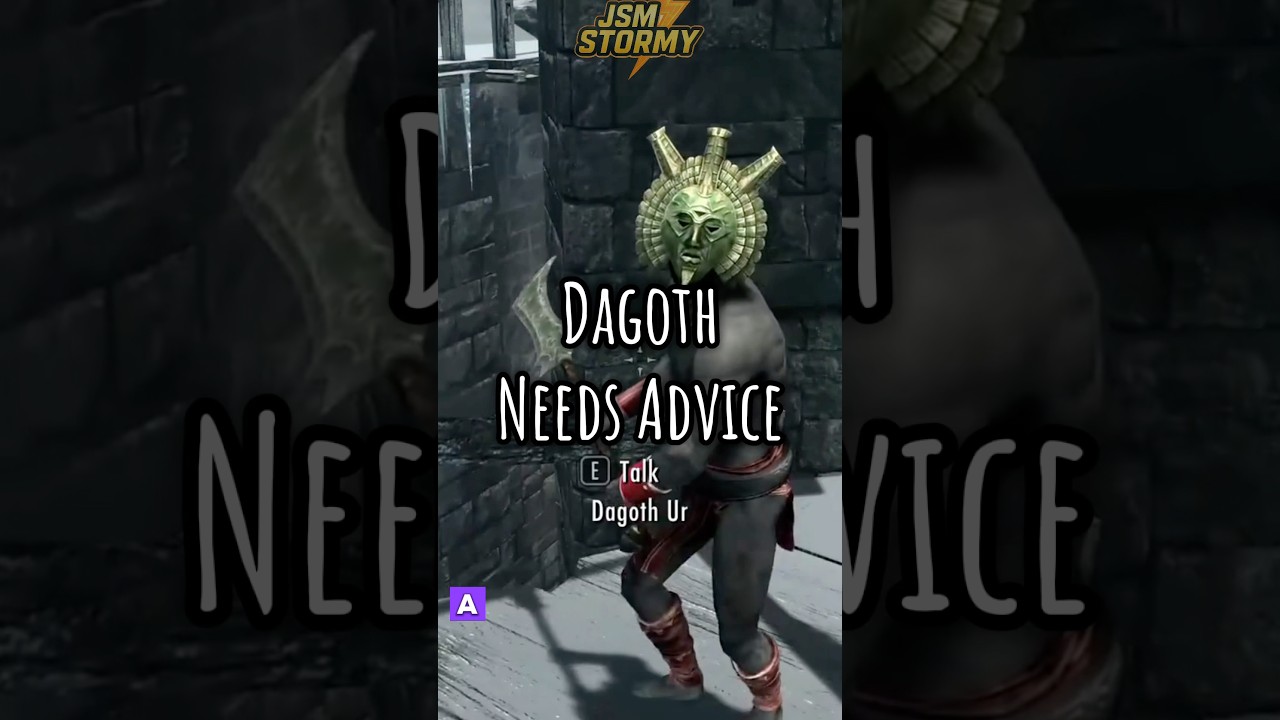 Dagoth needs advice. Can anyone help? #dagothur #dagoth #skyrim #shorts