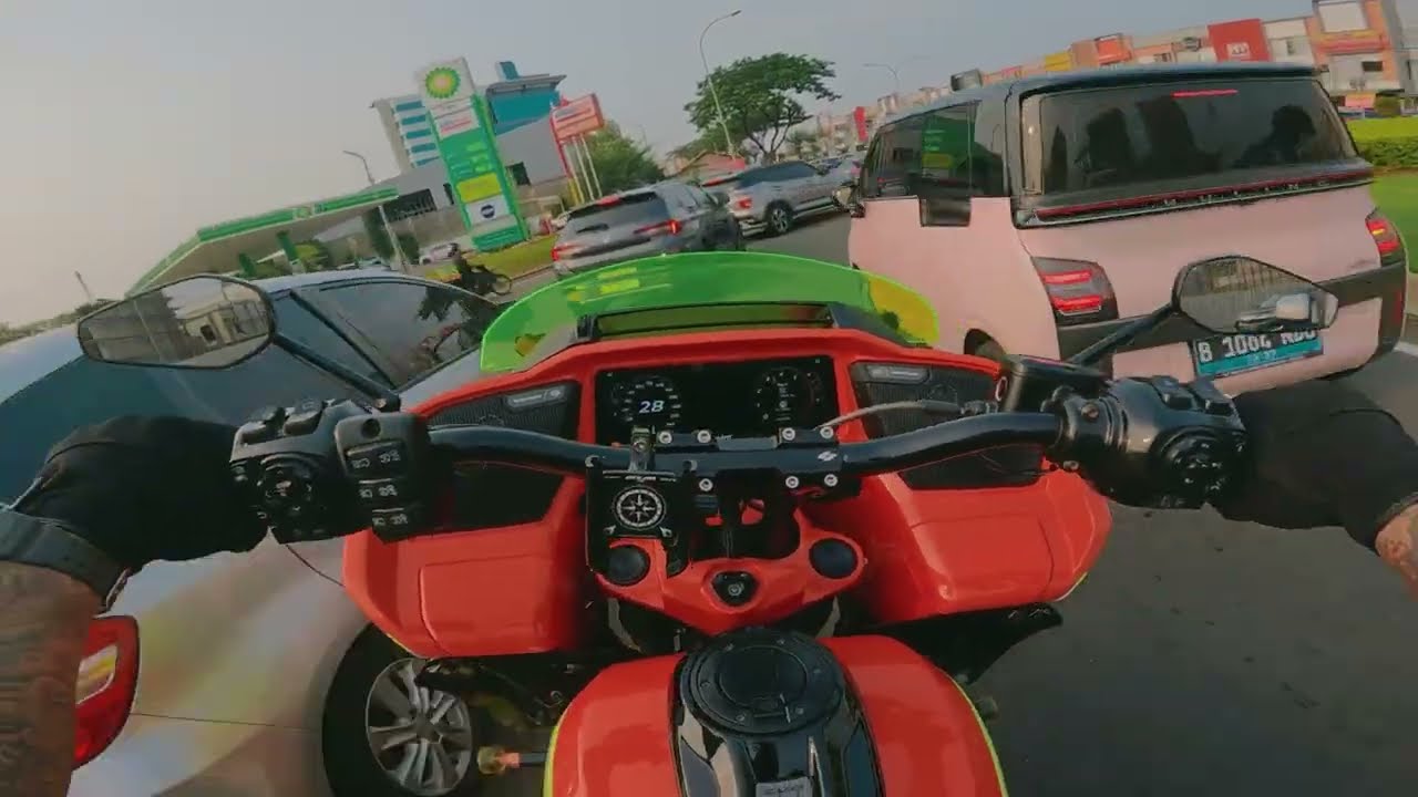 TEST RIDE 121 CVO YANG TAMPILANNYA AGAK LAEN 🚀🚀🚀  #vlog2