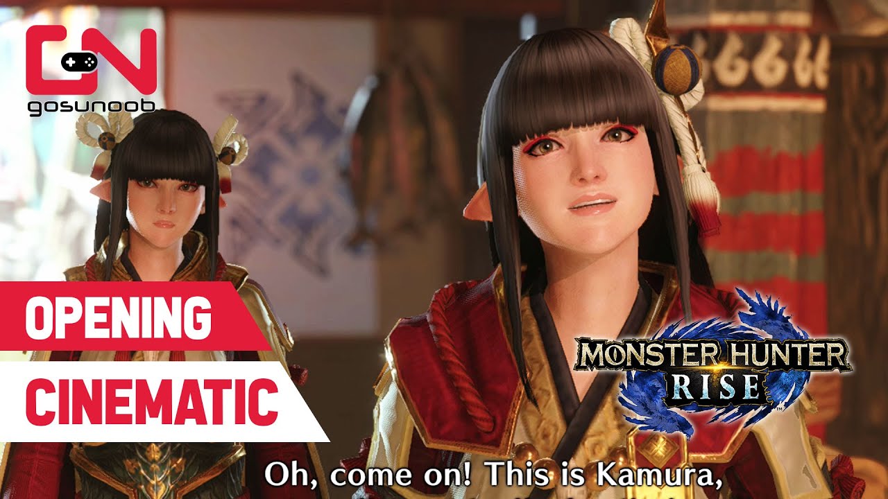 Monster Hunter Rise Opening Cinematic Intro 2021