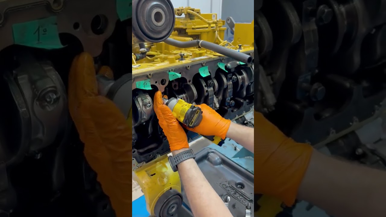 Motor Caterpillar C7.1 - Diagnóstico completo