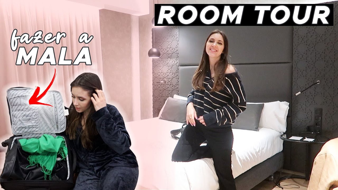 VAMOS DE FÉRIAS! FAZER as MALAS, HOTEL ROOM TOUR | Joana Gentil