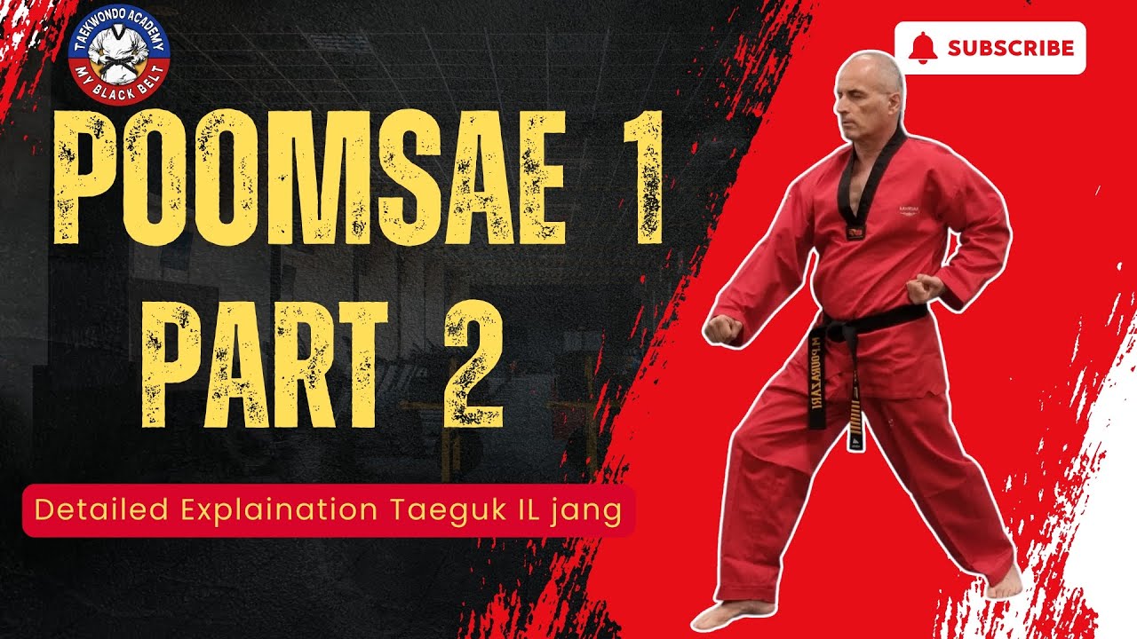 🥋 Taegeuk Il Jang: Complete Guide Parts 1 & 2 | Taekwondo Poomsae Tutorial by Grand Master PourAzari