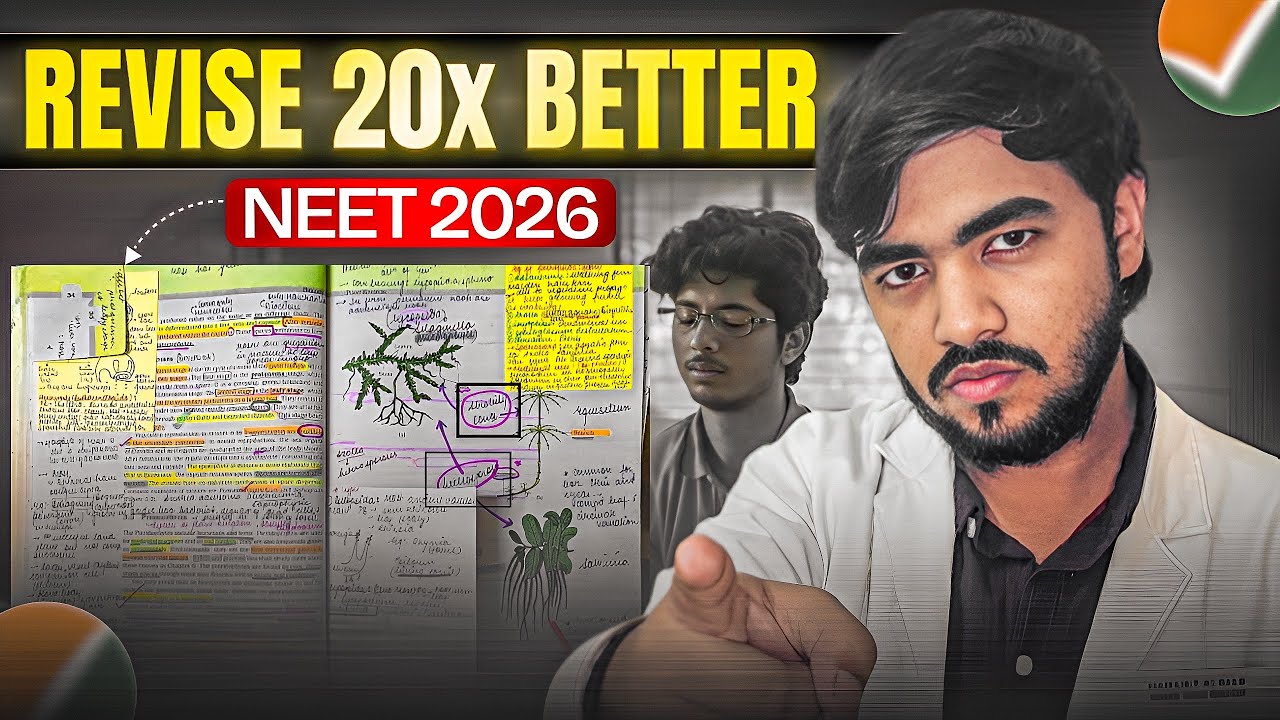 Best way to REVISE your NEET 2026 Syllabus: Way to AIIMS 👑| Revision Strategy for NEET 2026 
