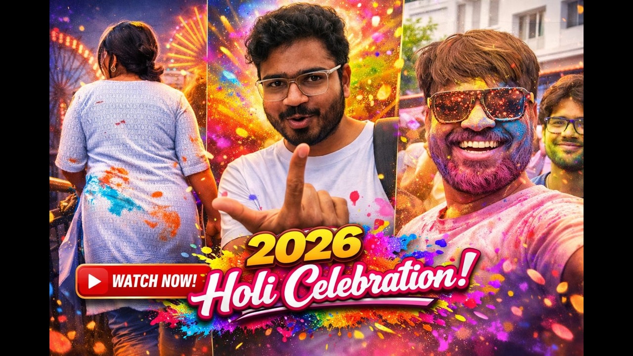 Holi 2026 Celebration at Nirantara Resort 🎉🌈 | Craziest Holi Party Ever | Full Fun & Masti Vlog