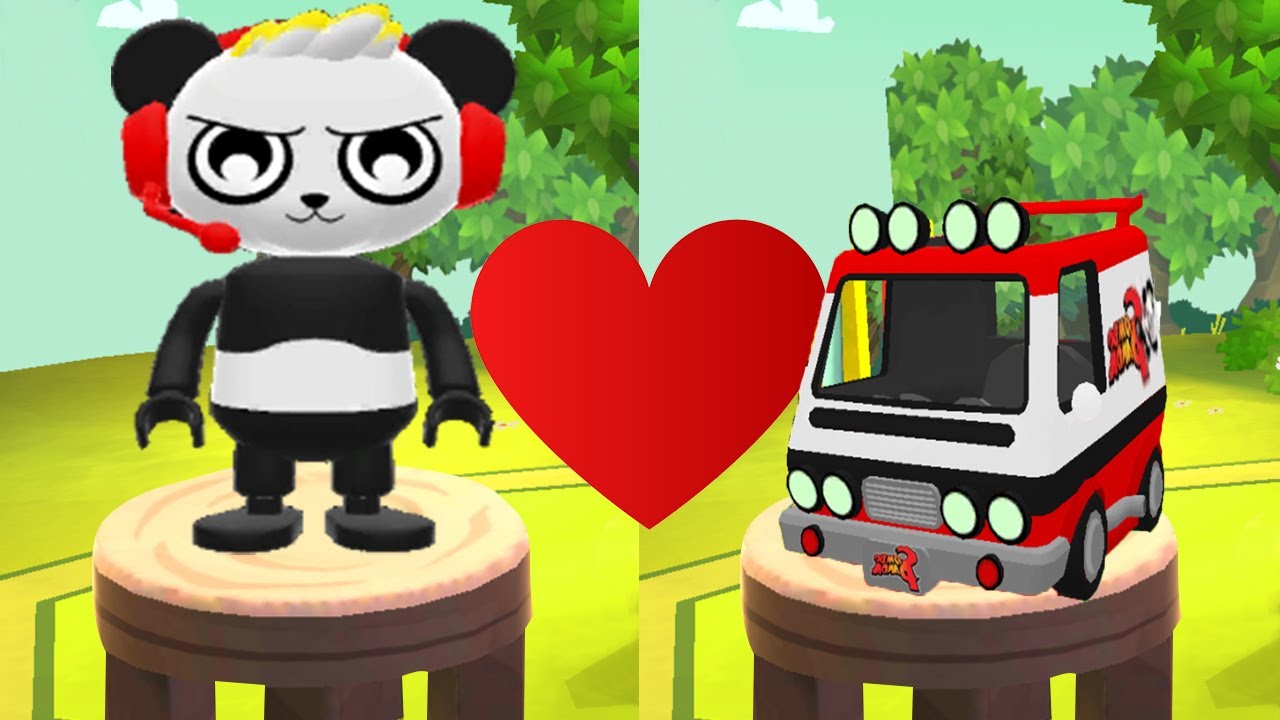 Combo Panda With Combo Panda Van in Tag with Ryan All Characters Gameplay (Android,iOS)