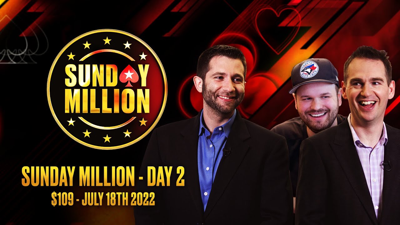 $109 SUNDAY MILLION - DAY 2 &spades;️ James, Joe & Griffin Benger &spades;️ PokerStars