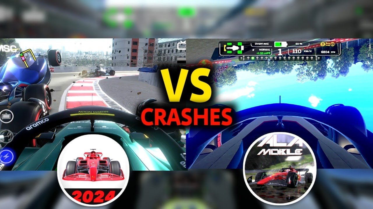 Ala Mobile Crashes VS Monoposto Crashes ☠️💥