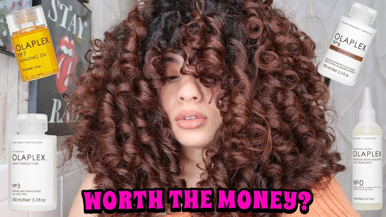 OLAPLEX No. 0, 3, 6 & 7 ON CURLY HAIR | Can this really repair your curls? (2c,3a,3b curls)