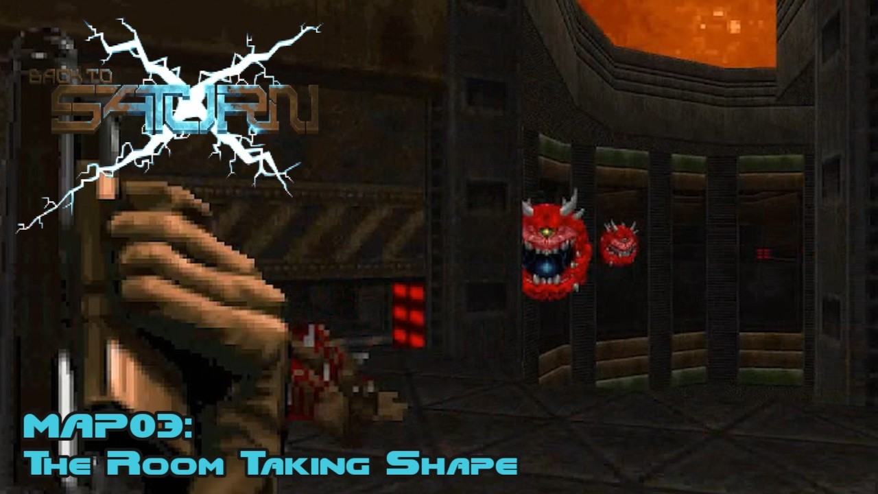 Back to Saturn X: Episode 1: MAP03 - The Room Taking Shape (UV MAX, All Kills, All Secrets)