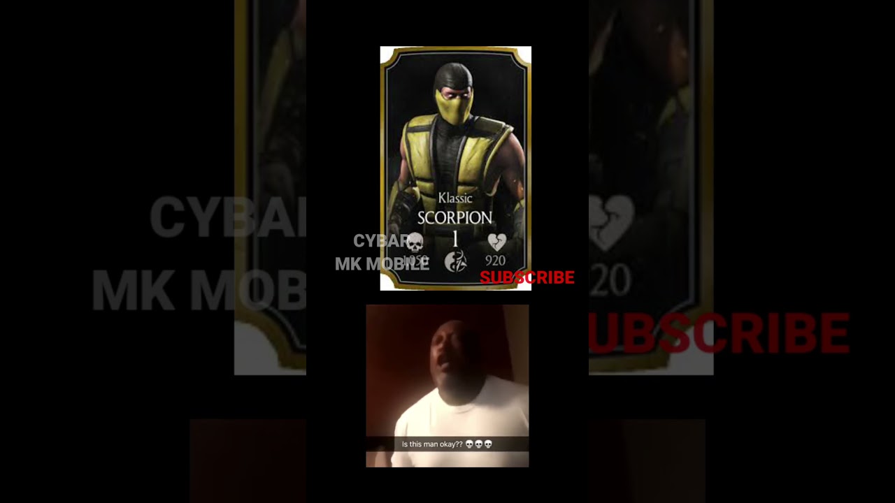 MK Mobile :- Ranking All Scorpion #mkmobile #mortalkombatmobile #shorts
