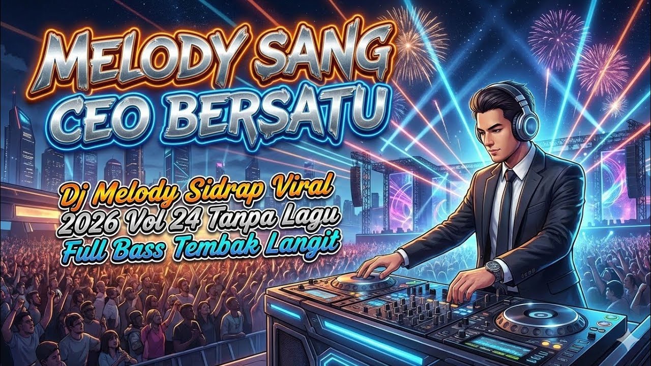 DJ DRAMA CHINA SANG CEO BERSATU | Dj Melody Sidrap Viral 2026 Vol 24 Tanpa Lagu Full Bass Gacor