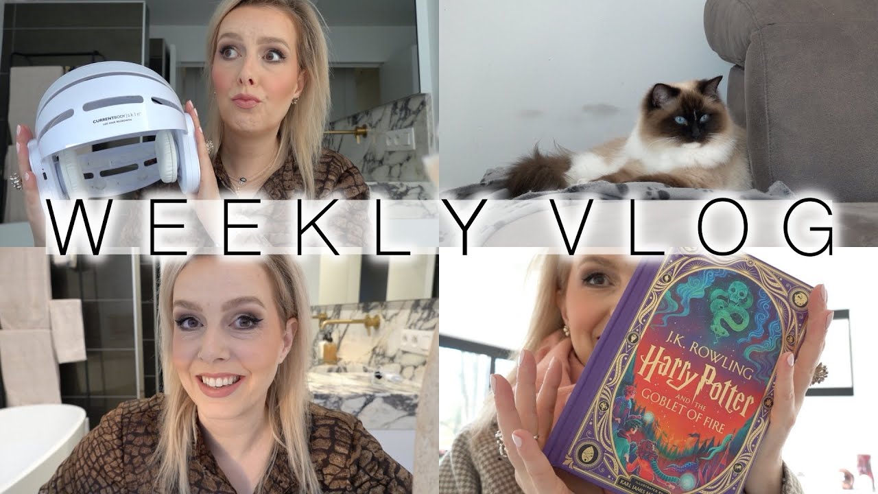 Weekly vlog: LED-maskers, wenkbrauw dupes & verlate Kerst! | BeautyLoves