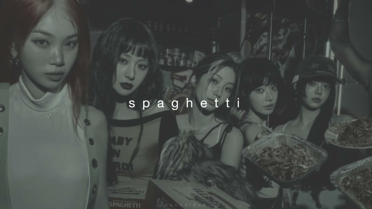 lee sserafim - spaghetti ( member ver. ) (  slowed + reverb )