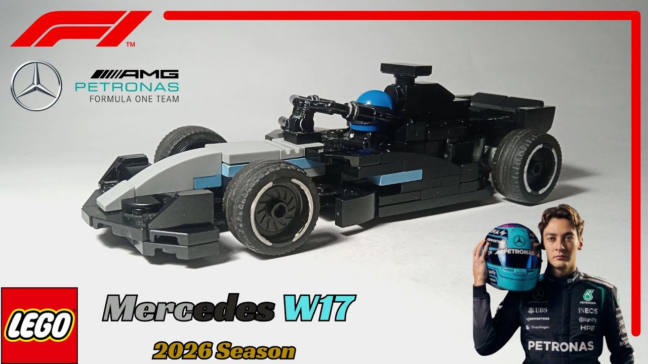 Lego Mercedes W17 ( 2026 Challenger )   || #f1 #lego