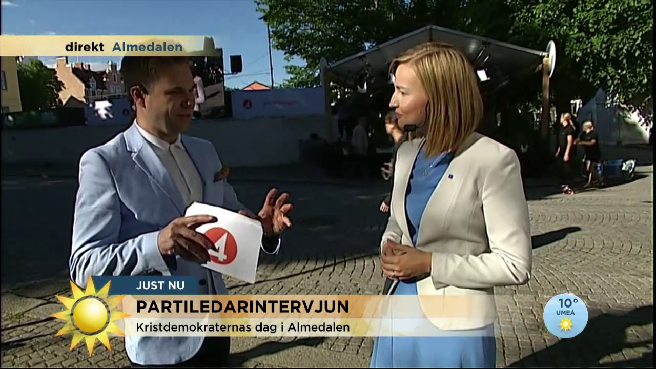 Ebba Busch Thor: &rdquo;Jag &auml;r f&auml;rdig med den diskussionen&rdquo; - Nyhetsmorgon (TV4)