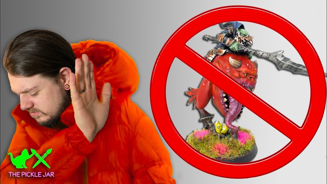 Why I Don’t Paint Warhammer Miniatures