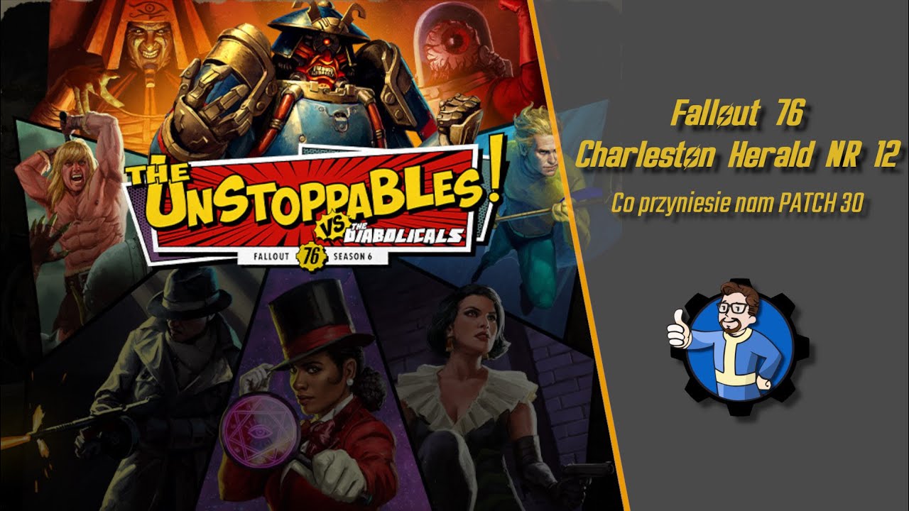 Fallout 76 Charleston Herald Nr 12 | Co przyniesie nam Patch 30? | #dworkop_elo