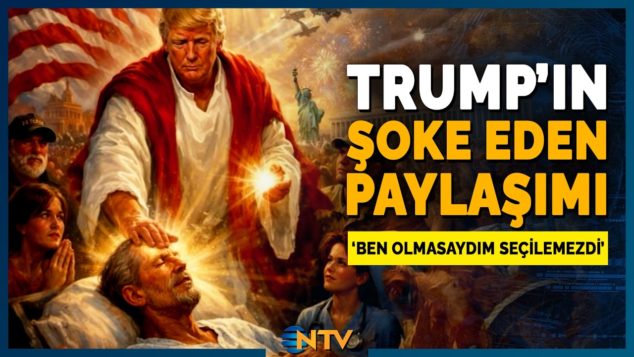 Papa&rsquo;ya Hakaret Edip Kendini Hz. İsa'ya Benzetti! Trump'ın Şok Eden Paylaşımındaki O Detay | NTV