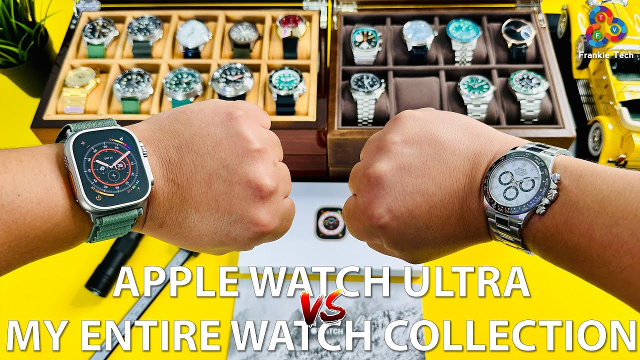 Apple Watch Ultra vs MY ENTIRE WATCH COLLECTION!