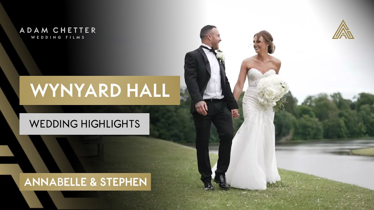 Luxury Wynyard Hall Wedding including Drone in the North East