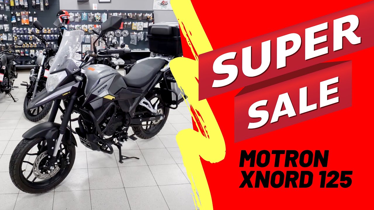 Billige China Motorräder ohne Motorradführerschein! Motron X-Nord 125 ! Motorrad Neuheiten 2023